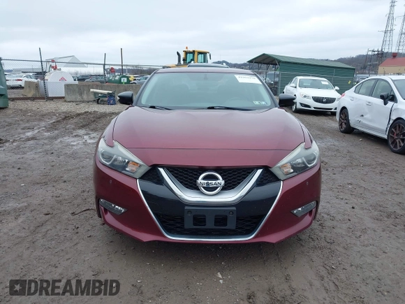 2017 Nissan Maxima SV with VIN 1N4AA6AP9HC372792, listed as a IAAI auction lot 41953278 with 112,250 mi miles and . Bid and sale history available at DreamBid. Image 12.