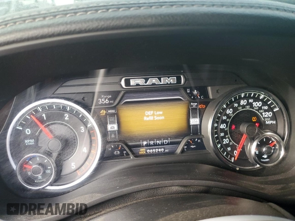 2021 Ram 2500 Laramie with VIN 3C6UR5FL1MG558518, listed as a Copart auction lot 44260685 with 65,240 mi miles and Salvage Title. Bid and sale history available at carsss.com. Image 9.