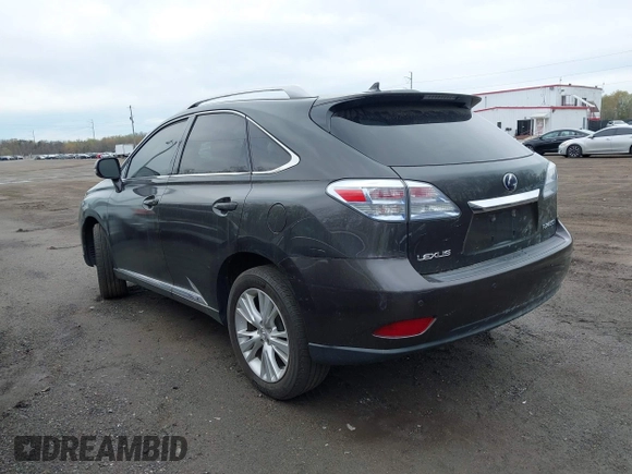 2010 Lexus RX 450h with VIN JTJBC1BA5A2408301, listed as a IAAI auction lot 41933774 with 264,134 mi miles and . Bid and sale history available at DreamBid. Image 3.
