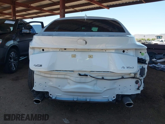 2021 Lexus IS 350 F Sport with VIN JTHGZ1B27M5046330, listed as a IAAI auction lot 42499850 with 39,484 mi miles and . Bid and sale history available at DreamBid. Image 17.