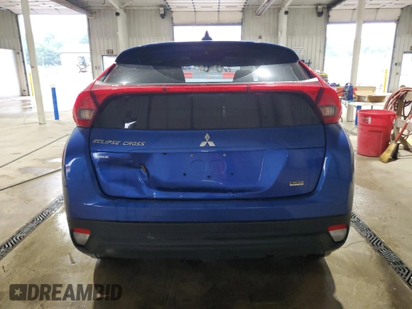 2020 Mitsubishi Eclipse Cross LE with VIN JA4AS4AA7LZ000309, listed as a Copart auction lot 53472545 with 34,343 mi miles and Salvage title. Bid and sale history available at DreamBid. Image 6.