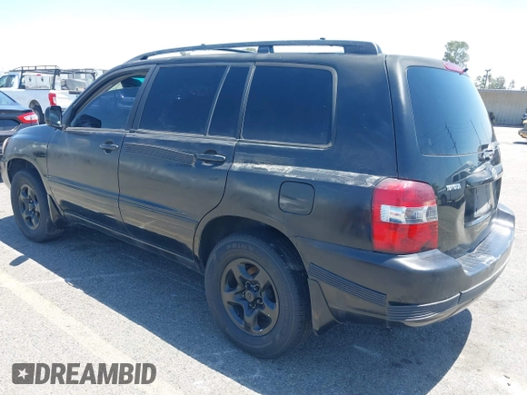 2005 Toyota Highlander with VIN JTEGD21A650114156, listed as a IAAI auction lot 42291074 with 157,370 mi miles and . Bid and sale history available at DreamBid. Image 3.