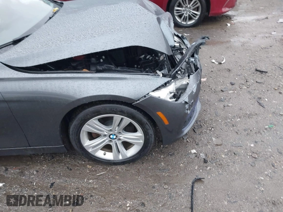 2016 BMW 3 Series 328i xDrive with VIN WBA8E3G59GNU02424, listed as a IAAI auction lot 41082258 with 55,801 mi miles. Bid and sale history available at carsss.com. Image 6.