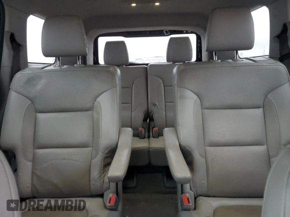 2017 GMC Acadia SLT with VIN 1GKKNMLA1HZ220734, listed as a Copart auction lot 44987905 with 104,611 mi miles and Salvage Title. Bid and sale history available at carsss.com. Image 10.