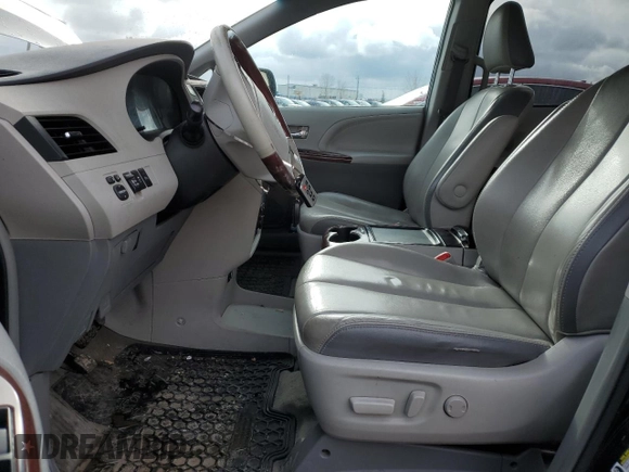 2012 Toyota Sienna XLE with VIN 5TDDK3DC3CS045999, listed as a Copart auction lot 47673225 with 290,448 mi miles and Salvage Title. Bid and sale history available at carsss.com. Image 7.