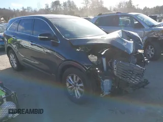 2020 Kia Sorento LX V6 with VIN 5XYPGDA54LG619310, listed as a IAAI auction lot 41266660 with 96,528 mi miles. Bid and sale history available at carsss.com. Image 1.