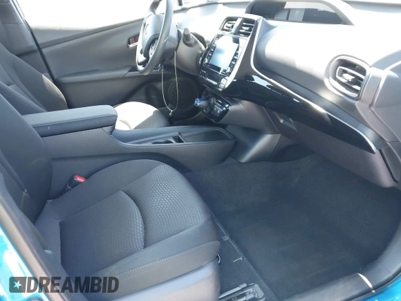 2022 Toyota Prius L Eco with VIN JTDKAMFU1N3164838, listed as a IAAI auction lot 42234309 with 45,451 mi miles and . Bid and sale history available at DreamBid. Image 5.