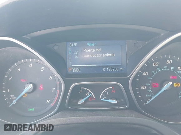 2014 Ford Focus SE z VIN 1FADP3K28EL254693, wystawiony jako IAAI lot #42280155 z przebiegiem 126 250 mil mil oraz . Historia ofert i sprzedaży dostępna na DreamBid. Obrazek 15.