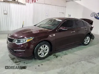 2018 Kia Optima LX with VIN 5XXGT4L37JG222263, listed as a Copart auction lot 59760854 with 87,699 mi miles and Salvage Title. Bid and sale history available at carsss.com. Image 1.