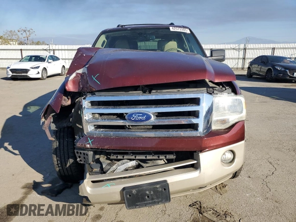 2010 Ford Expedition EL Eddie Bauer with VIN 1FMJK1J54AEB68836, listed as a Copart auction lot 42573305 with 175,999 mi miles and Salvage Title. Bid and sale history available at carsss.com. Image 5.