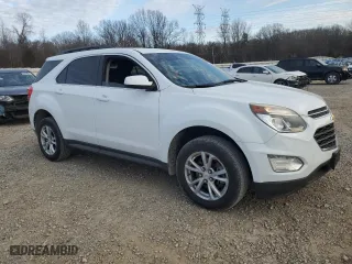 2017 Chevrolet Equinox LT with VIN 2GNFLFEK4H6342902, listed as a Copart auction lot 45343095 with 157,717 mi miles and Clean Title. Bid and sale history available at carsss.com. Image 4.