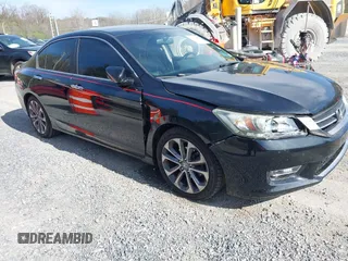 2013 Honda Accord Sport with VIN 1HGCR2F57DA003058, listed as a IAAI auction lot 41904056 with 242,897 mi miles and . Bid and sale history available at DreamBid. Image 1.