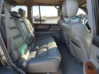 2006 Lexus LX 470 z VIN JTJHT00W664007502, wystawiony jako Copart lot #47871885 z przebiegiem 172 552 mil mil oraz Szkoda całkowita • Salvage title. Historia ofert i sprzedaży dostępna na DreamBid. Obrazek 11.