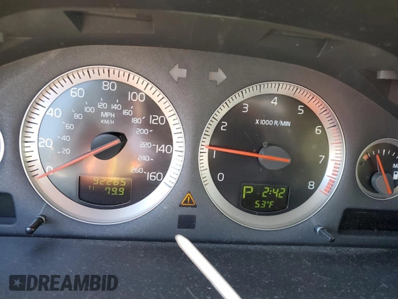 2008 Volvo XC90 V8 with VIN YV4CZ852181442347, listed as a Copart auction lot 87475194 with 92,265 mi miles and Salvage Title. Bid and sale history available at carsss.com. Image 9.