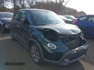 2014 FIAT 500L Trekking with VIN ZFBCFADH2EZ023383, listed as a IAAI auction lot 40838506 with 60,489 mi miles and . Bid and sale history available at DreamBid. Image 1.
