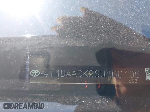 2025 Toyota Camry LE z VIN 4T1DAACK9SU100106, wystawiony jako IAAI lot #42390449 z przebiegiem 8 343 mil mil oraz . Historia ofert i sprzedaży dostępna na DreamBid. Obrazek 9.