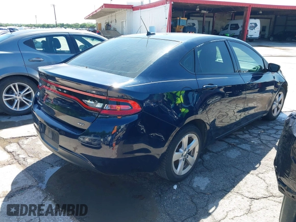 2016 Dodge Dart SXT with VIN 1C3CDFBB0GD591456, listed as a IAAI auction lot 42106761 with 197,112 mi miles and . Bid and sale history available at carsss.com. Image 4.