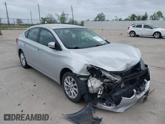 2019 Nissan Sentra SV with VIN 3N1AB7AP3KL612902, listed as a IAAI auction lot 41930893 with 105,604 mi miles and . Bid and sale history available at DreamBid. Image 1.