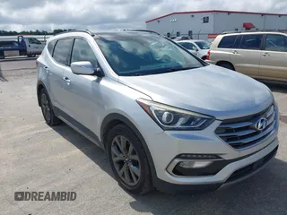2018 Hyundai Santa Fe Ultimate with VIN 5XYZWDLA8JG518676, listed as a IAAI auction lot 42665116 with 108,564 mi miles and . Bid and sale history available at DreamBid. Image 1.