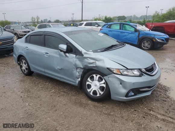 2014 Honda Civic Hybrid with VIN 19XFB4F26EE001768, listed as a Copart auction lot 80222374 with 116,894 mi miles and Non Repairable. Bid and sale history available at carsss.com. Image 4.