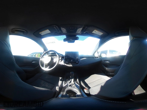 2019 Toyota Corolla Hatchback SE with VIN JTNK4RBE1K3024766, listed as a IAAI auction lot 42037121 with 121,595 mi miles. Bid and sale history available at carsss.com. Image 18.