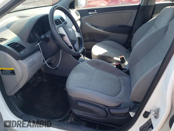 2016 Hyundai Accent SE with VIN KMHCT4AE5GU092212, listed as a Copart auction lot 47585043 with 107,589 mi miles. Bid and sale history available at carsss.com. Image 7.