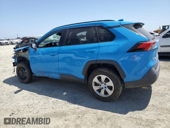 2019 Toyota RAV4 LE with VIN 2T3F1RFV5KC015589, listed as a Copart auction lot 60467465 with 123,950 mi miles and Salvage title. Bid and sale history available at DreamBid. Image 2.
