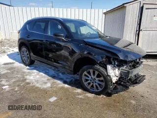 2020 Mazda CX-5 Grand Touring with VIN JM3KFBDM6L1806267, listed as a Copart auction lot 45862675 with 117,929 mi miles and Salvage Title. Bid and sale history available at carsss.com. Image 4.