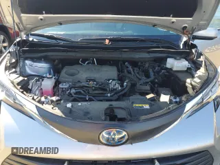 2021 Toyota Sienna LE with VIN 5TDKRKEC5MS031518, listed as a Copart auction lot 81597184 with 52,829 mi miles and Salvage Title. Bid and sale history available at carsss.com. Image 14.