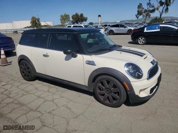 2013 MINI Cooper Clubman S with VIN WMWZG3C59DT576134, listed as a Copart auction lot 51155015 with 109,090 mi miles and Salvage Title. Bid and sale history available at carsss.com. Image 4.