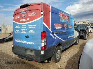 2021 Ford Transit Cargo with VIN 1FTBR1C81MKA78027, listed as a Copart auction lot 79514004 with Not Provided miles and Salvage Title. Bid and sale history available at DreamBid. Image 3.