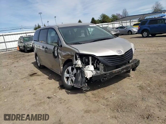 2016 Toyota Sienna L с VIN 5TDZK3DC9GS722856, выставлен на аукционе Copart как лот 50233395 с пробегом 89 225 миль миль и Списание • Salvage title. История ставок и продаж доступна на DreamBid. Изображение 12.