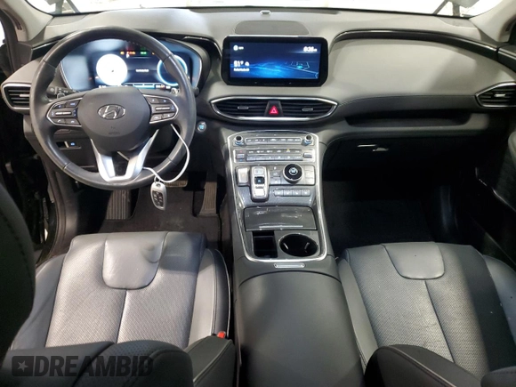 2021 Hyundai Santa Fe Limited with VIN 5NMS44AL2MH334663, listed as a Copart auction lot 68536612 with 14,770 mi miles. Bid and sale history available at carsss.com. Image 8.