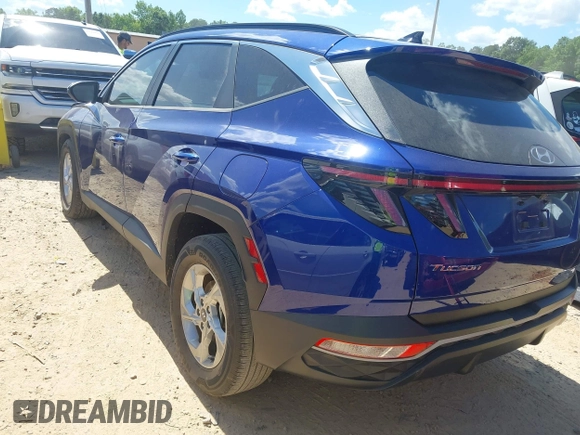 2022 Hyundai Tucson SEL with VIN 5NMJB3AE3NH059349, listed as a IAAI auction lot 42330576 with 27,010 mi miles and . Bid and sale history available at DreamBid. Image 3.