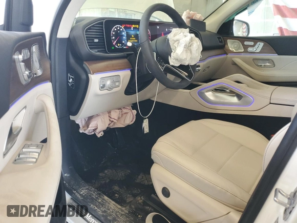 2024 Mercedes-Benz GLE 450 with VIN 4JGFB5KB1RB200365, listed as a Copart auction lot 65631214 with 1,792 mi miles and Salvage title. Bid and sale history available at DreamBid. Image 8.
