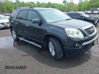 2011 GMC Acadia SLE z VIN 1GKKRPED7BJ414252, wystawiony jako IAAI lot #42199204 z przebiegiem 162 333 mil mil oraz . Historia ofert i sprzedaży dostępna na DreamBid. Obrazek 1.