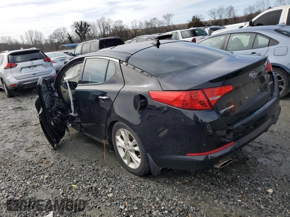 2012 Kia Optima EX with VIN 5XXGN4A70CG088103, listed as a Copart auction lot 44957855 with 153,633 mi miles and Salvage Title. Bid and sale history available at carsss.com. Image 2.