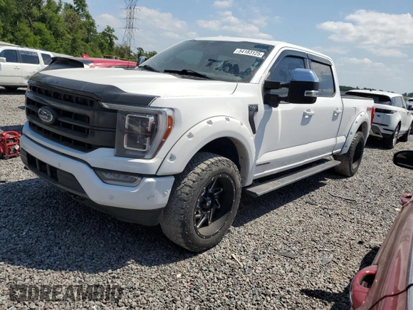 2021 Ford F-150 XL with VIN 1FTFW1ED2MFB19357, listed as a Copart auction lot 54183125 with 87,450 mi miles and Clean Title. Bid and sale history available at carsss.com. Image 1.