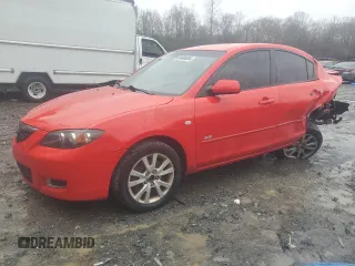 2007 Mazda 3 s Touring with VIN JM1BK323071727400, listed as a Copart auction lot 84486884 with Not Provided miles and Salvage Title. Bid and sale history available at carsss.com. Image 1.
