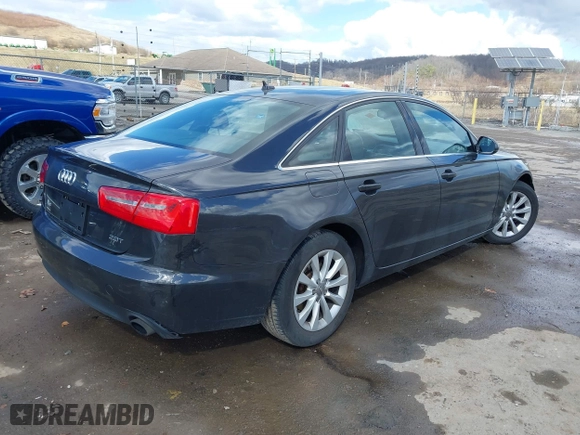 2012 Audi A6 2.0T Premium with VIN WAUCFAFC4CN076070, listed as a IAAI auction lot 41706368 with 64,479 mi miles. Bid and sale history available at carsss.com. Image 4.
