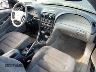 1998 Ford Mustang with VIN 1FAFP4442WF231861, listed as a Copart auction lot 43805205 with 193,569 mi miles and Salvage Title. Bid and sale history available at carsss.com. Image 8.