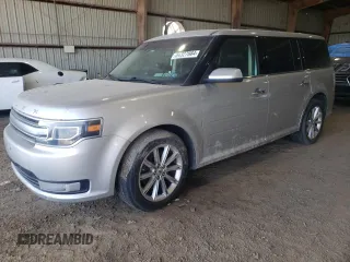 2015 Ford Flex Limited z VIN 2FMHK6D81FBA04724, wystawiony jako Copart lot #84327664 z przebiegiem Nie podano mil oraz Czysty tytuł • Clean title. Historia ofert i sprzedaży dostępna na DreamBid. Obrazek 1.