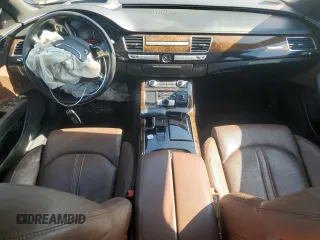2015 Audi A8 3.0T with VIN WAU3GAFD2FN039318, listed as a Copart auction lot 54906635 with 146,767 mi miles and Salvage Title. Bid and sale history available at DreamBid. Image 8.