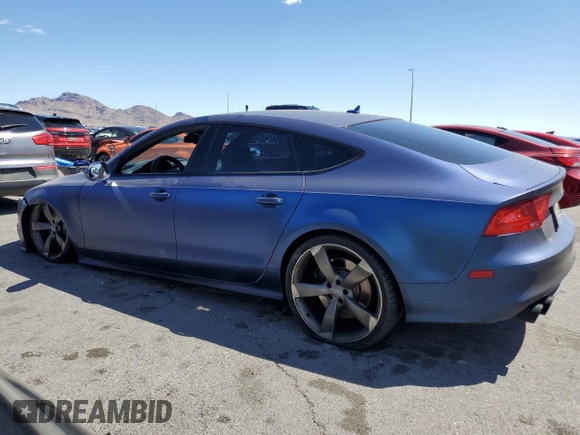 2015 Audi S7 z VIN WAUW2AFCXFN032765, wystawiony jako Copart lot #56916125 z przebiegiem 91 610 mil mil oraz Szkoda całkowita • Salvage title. Historia ofert i sprzedaży dostępna na DreamBid. Obrazek 2.