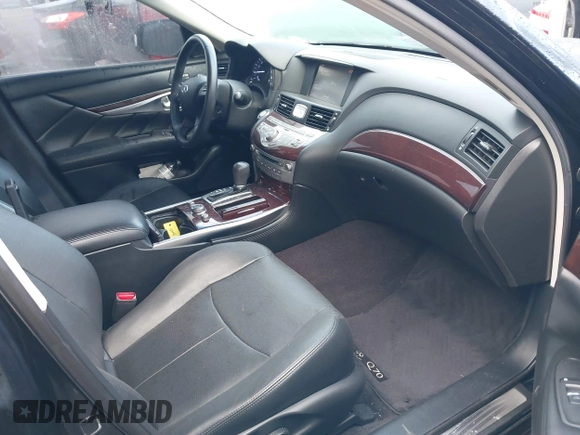 2017 Infiniti Q70 3.7 with VIN JN1BY1AP8HM741443, listed as a IAAI auction lot 41713079 with 138,423 mi miles and . Bid and sale history available at DreamBid. Image 5.