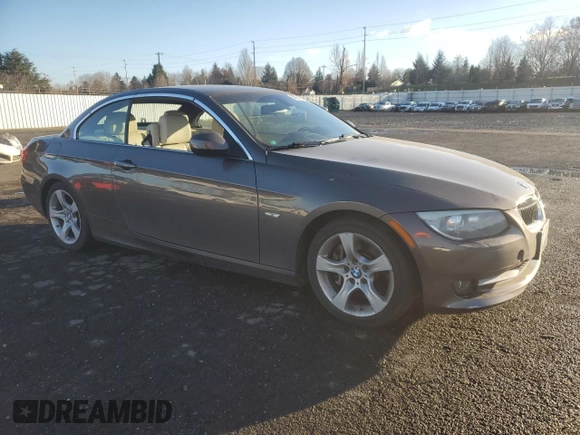 2011 BMW 3 Series 335i with VIN WBADX7C56BE742886, listed as a Copart auction lot 82851284 with 95,759 mi miles and Salvage Title. Bid and sale history available at carsss.com. Image 4.