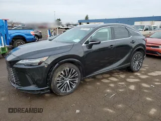 2023 Lexus RX with VIN 2T2BBMCA8PC010785, listed as a Copart auction lot 86061694 with 11,956 mi miles and Salvage Title. Bid and sale history available at carsss.com. Image 1.