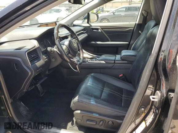 2016 Lexus RX 350 with VIN 2T2ZZMCA7GC012103, listed as a Copart auction lot 62763585 with 297,427 mi miles and Salvage title. Bid and sale history available at DreamBid. Image 7.