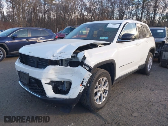 2022 Jeep Grand Cherokee Limited z VIN 1C4RJHBGXN8531731, wystawiony jako IAAI lot #41242296 z przebiegiem 31 010 mil mil oraz . Historia ofert i sprzedaży dostępna na DreamBid. Obrazek 2.