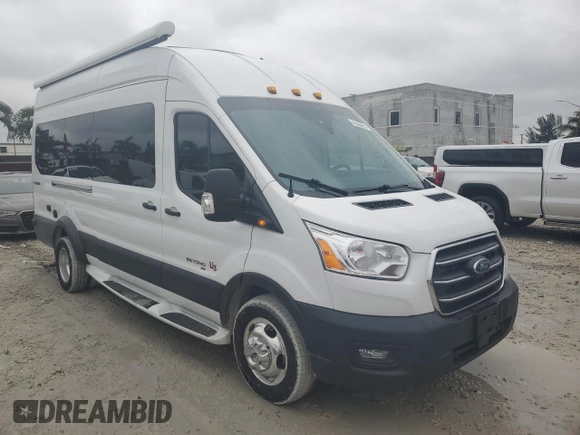 2020 Ford Transit with VIN 1FTRS4UG5LKB62120, listed as a Copart auction lot 42505275 with 27,498 mi miles and Non Repairable. Bid and sale history available at DreamBid. Image 4.